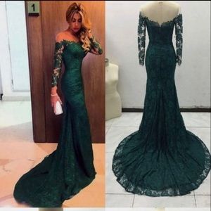 Emerald green lace dress